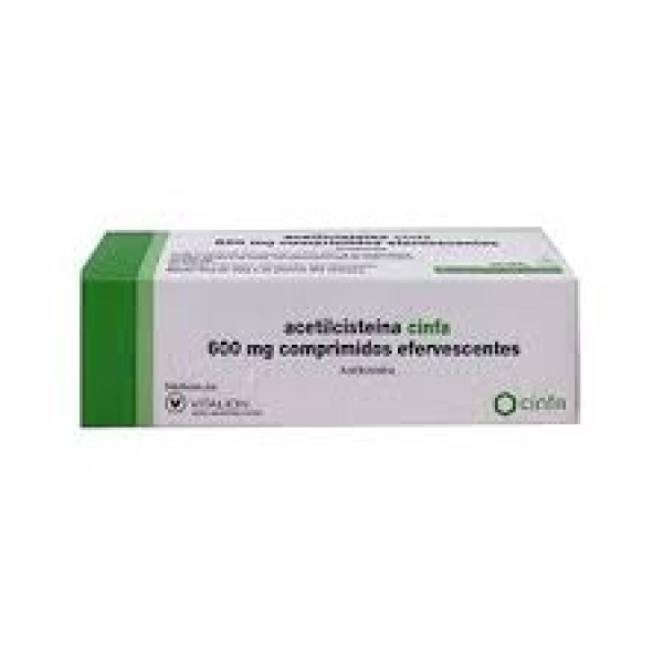 Acetilcisteína Cinfa, 600 mg (x20 comprimidos efervescentes)