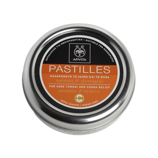 Apivita Pastilhas Propolis Alcacuz - 45g