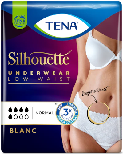 Tena Silhouette Cueca Branco_Tam. M (x12 unidades)