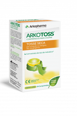 Arkotos Tosse Seca Limão (x24 comprimidos)