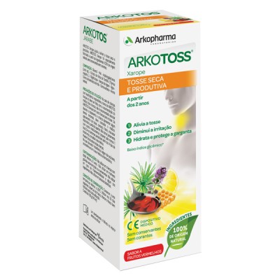 Arkotos Tosse Xarope Frutos Vermelhos - 140ml solução oral