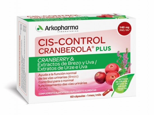 Cis-Control Cranberola Plus (x60 cápsulas)