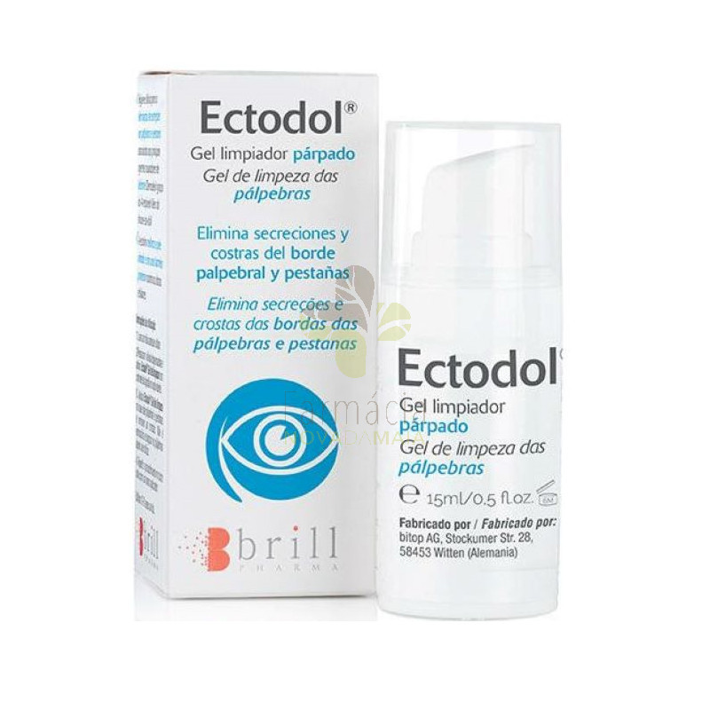 Ectodol Gel Limpeza Palpebras - 15ml