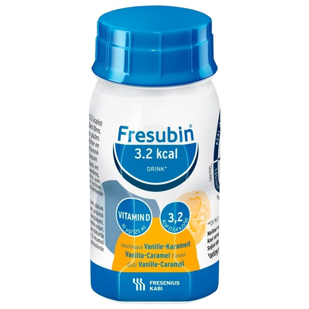 Fresubin 3.2kcal Drink_ BAUNILHA & CARAMELO - 125ml (x4 unidades)