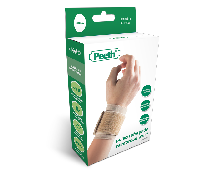 Peeth Pulso Elástico Reforçado_(ref. N550)_ Pequeno_ Bege