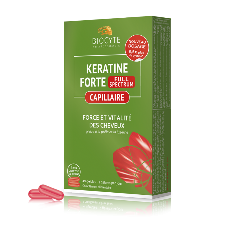 Keratine Forte Full Spectrum (x40 cápsulas)