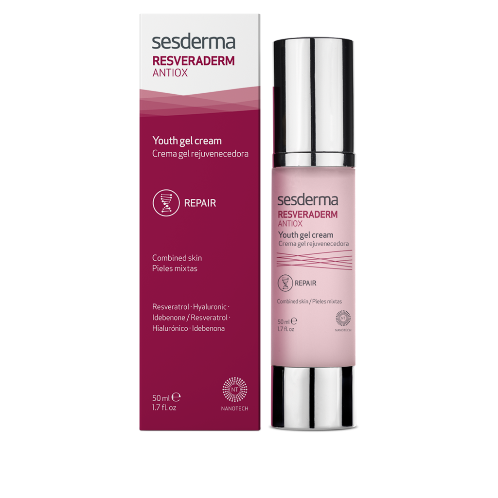 Sesderma Resveraderm Creme Gel Antioxidante Pele Mista - 50ml