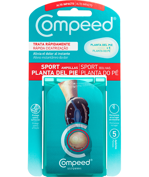 Compeed Sport Penso Bolhas Planta Pé (x5 unidades)