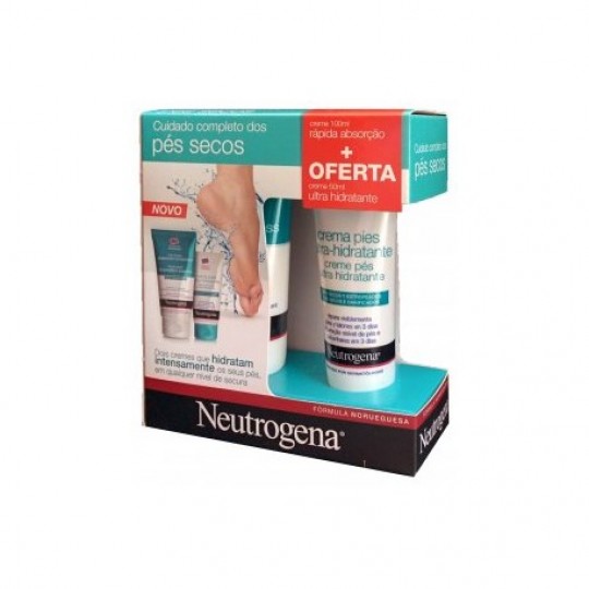 Neutrogena Creme de Pés Absorção Rápida - 100ml (Pack Duplo)