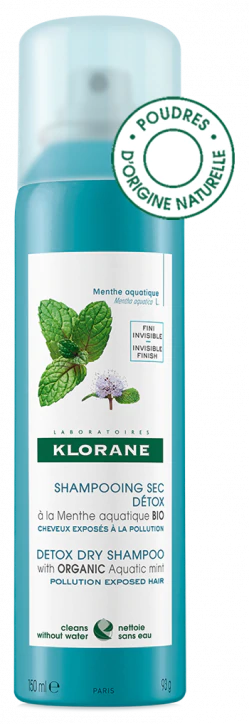 Klorane Capilar Champô Seco Detox Menta - 150ml