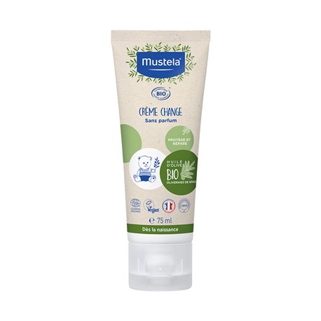 Mustela Bio Creme Muda Fralda Sem Perfume - 75ml