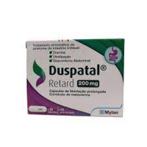 Duspatal Retard, 200 mg (x30 cápsulas libertação prolongada)