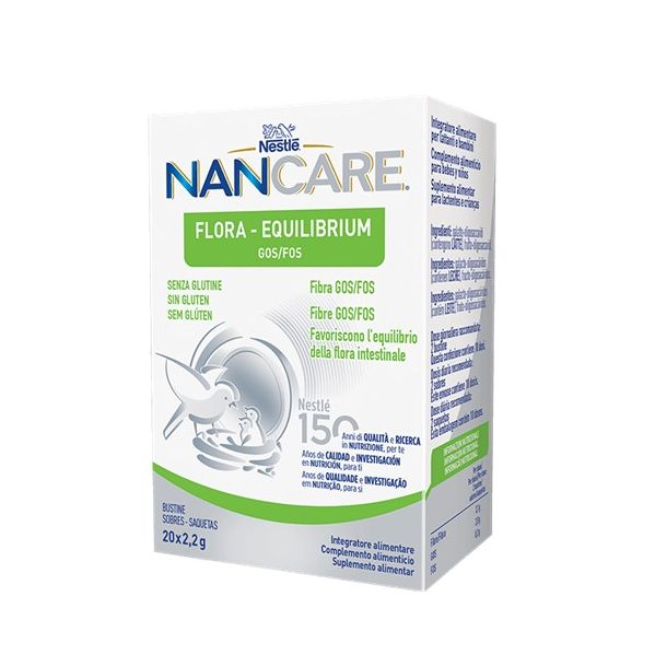 Nancare Flora Equilibrio Saquetas - 2,2g  (x20 unidades)