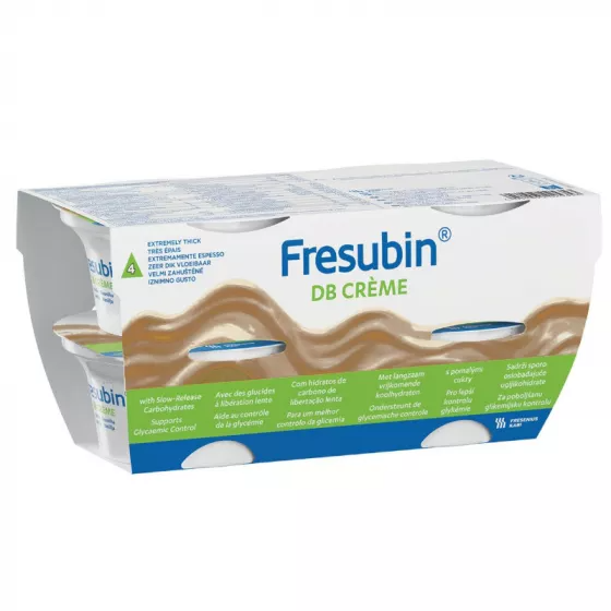 Fresubin DB_Creme CAPPUCCINO -125g (x4 unidades)