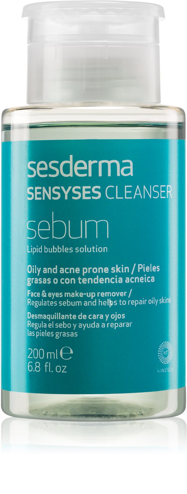 Sesderma Sensyses Cleanser Sebum Solução Desmaquilhante - 200ml