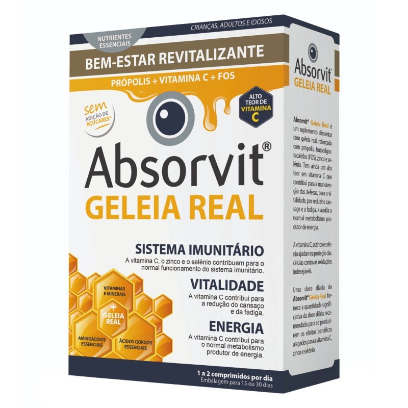 Absorvit Geleia Real (x30 comprimidos)