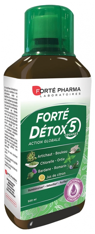 Forté  Detox 5 Orgãos Solução - 500ml