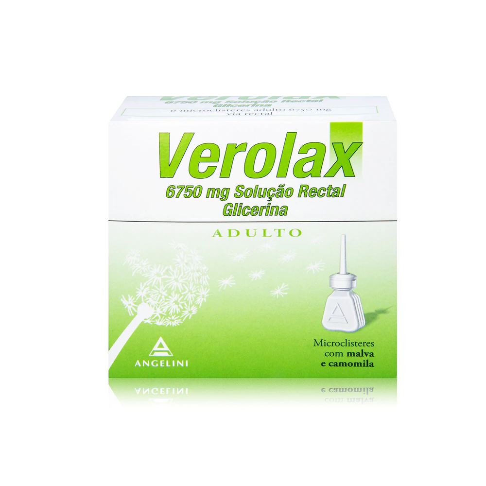 Verolax 6750mg solução retal (x6 unidades)