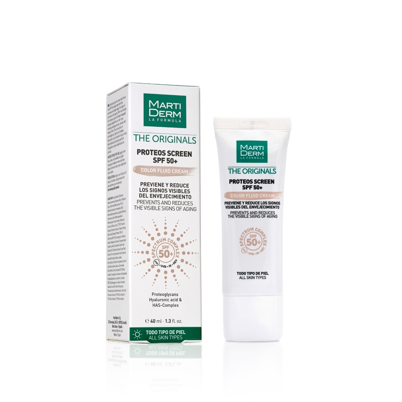 Martiderm Proteos Screen Color Creme Fluido SPF50+ - 40ml