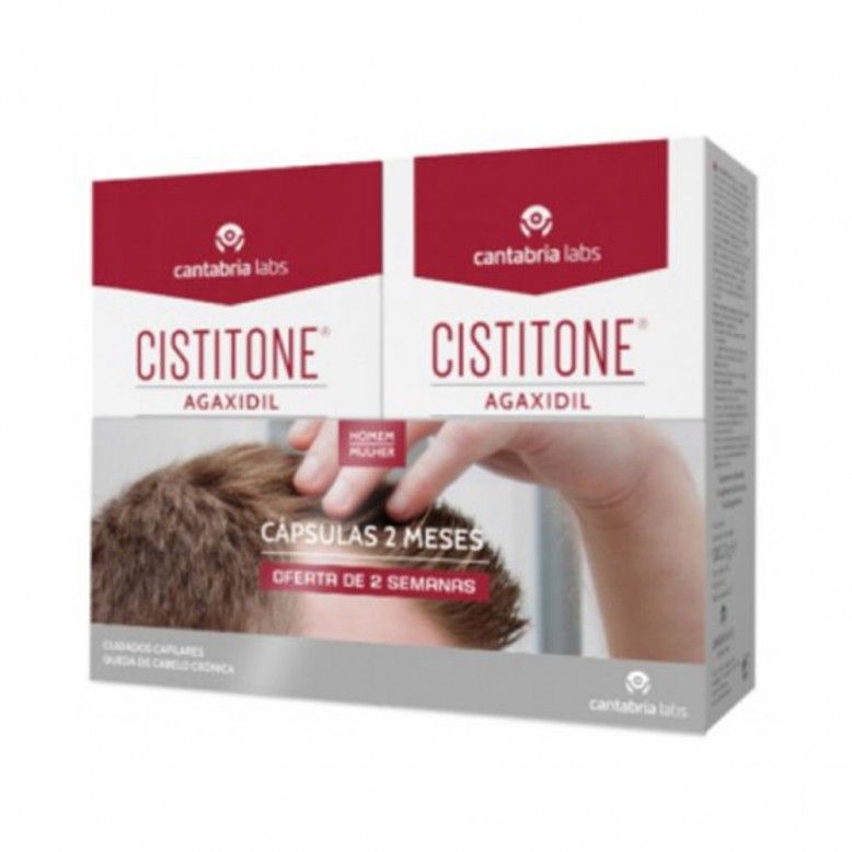 Cistitone Agaxidil Duo Oferta 50% 2ª Embalagem (2x60 cápsulas)
