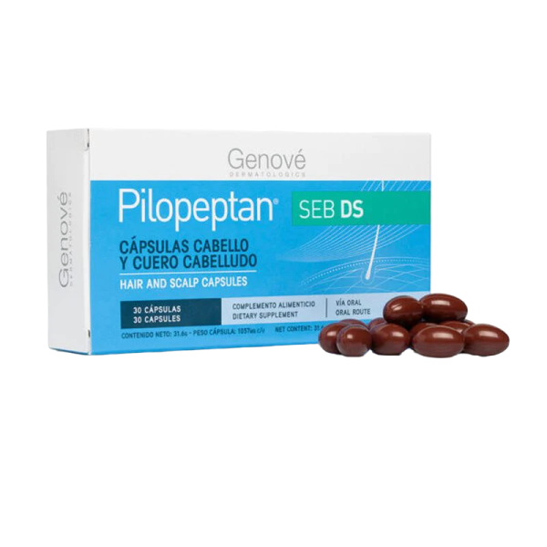 Pilopeptan Seb Cabelo Oleoso (x30 cápsulas)