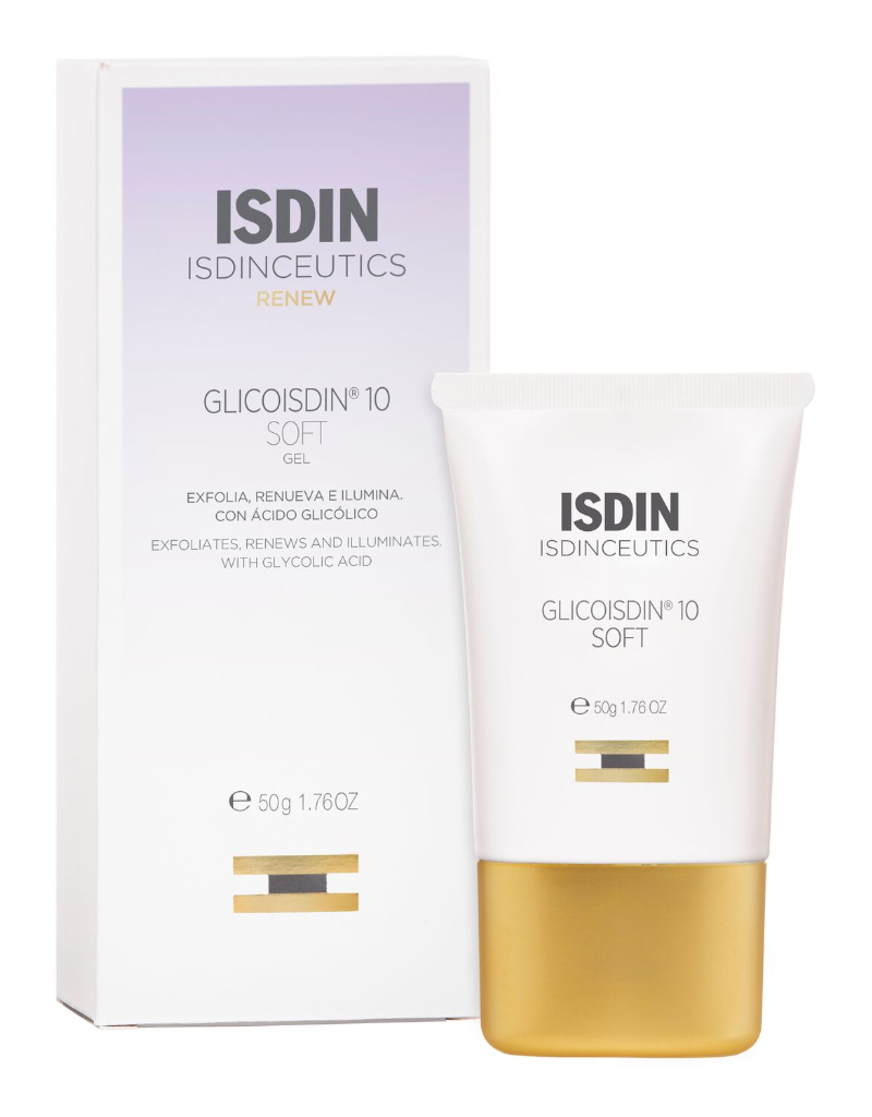 ISDIN Isdinceutics Glicoisdin Gel 10% 50g - Gel efeito peeling facial com ácido glicólico