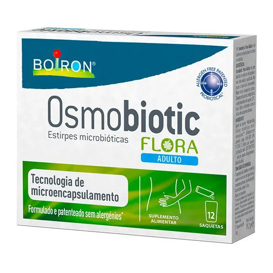 Osmobiotic Flora Adulto Pó Saquetas (x12 unidades) Boiron