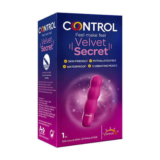 Control Velvet Secret Mini Estimulador