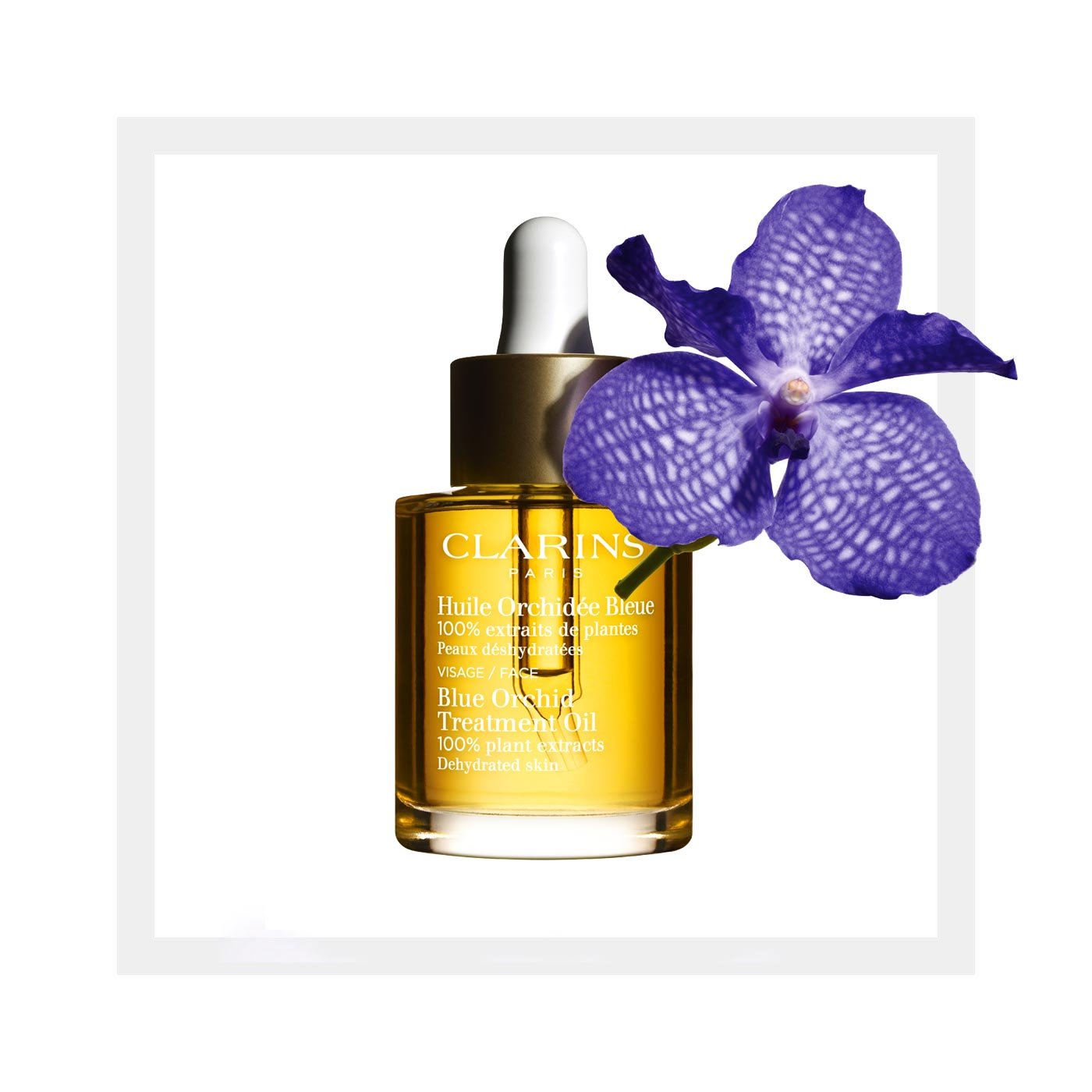 Clarins Huile Orchidée Bleue Peaux deshydratées - 30ml