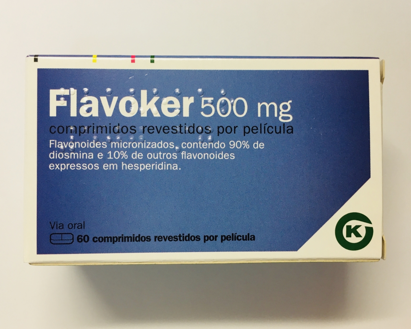 Flavoker , 500 mg (x60 comprimidos revestidos película)