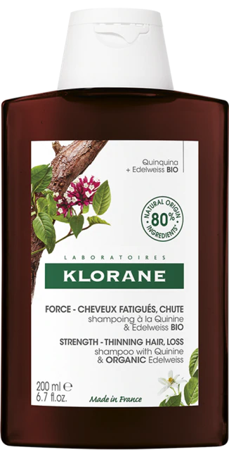 Klorane Capilar Champô Quinina/Edelvaisse BIO - 100ml