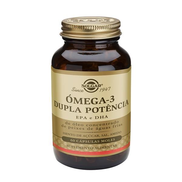 Omega 3 Dupla Potência_Solgar (x60 cápsulas)