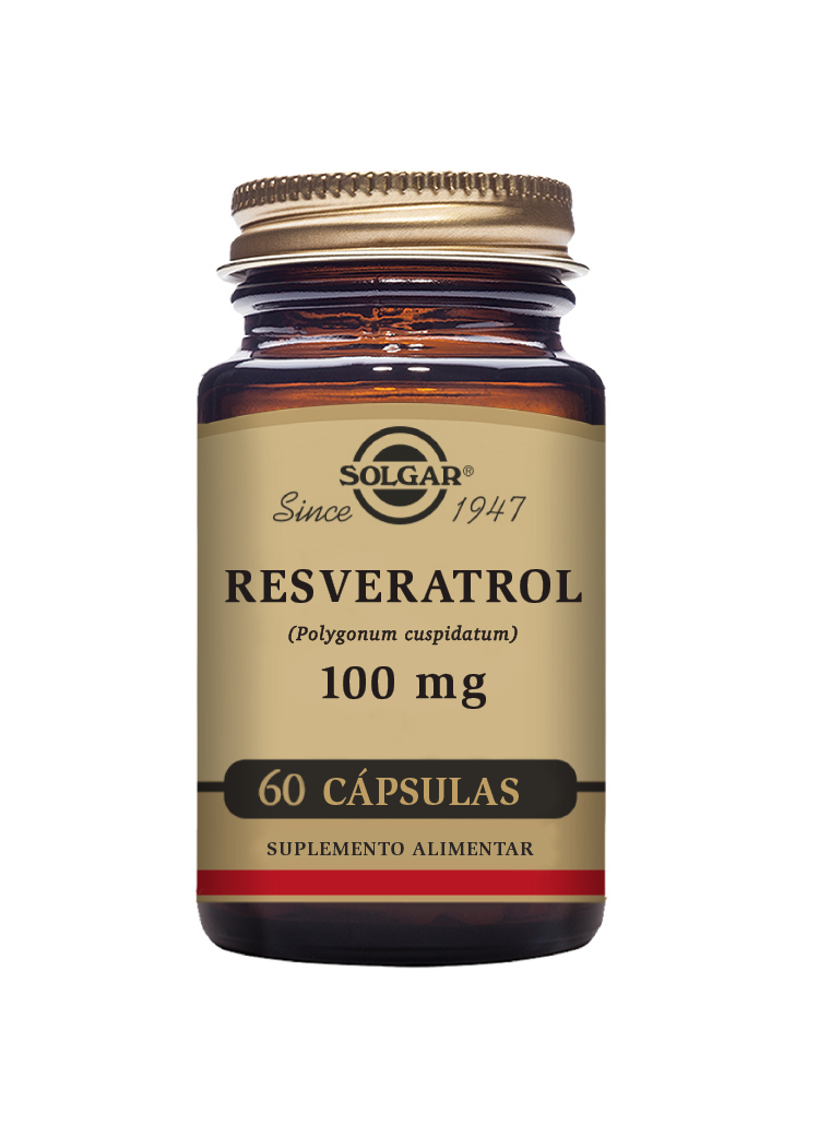 Resveratrol _Solgar (x60 cápsulas vegetais)