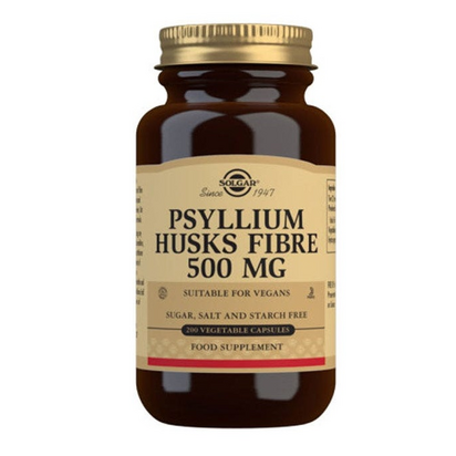 Psyllium Husks Fibre_Solgar - 500mg (x200 cápsulas)