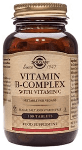 Complexo Vitamina B + Vitamina C - 500mg (x100 comprimidos)