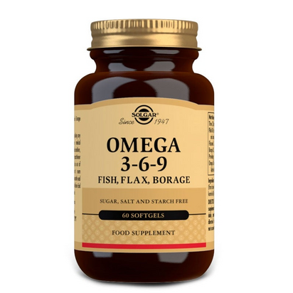 Omega 3 6 9_Solgar (x60 comprimidos)