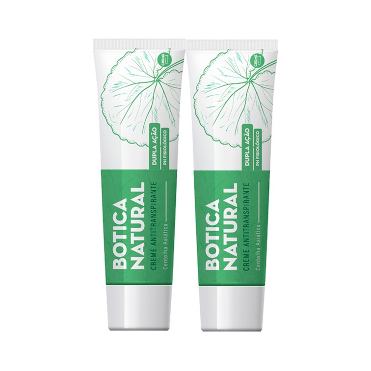 Botica Natural Creme antitranspirante - 75g (Pack Duplo)