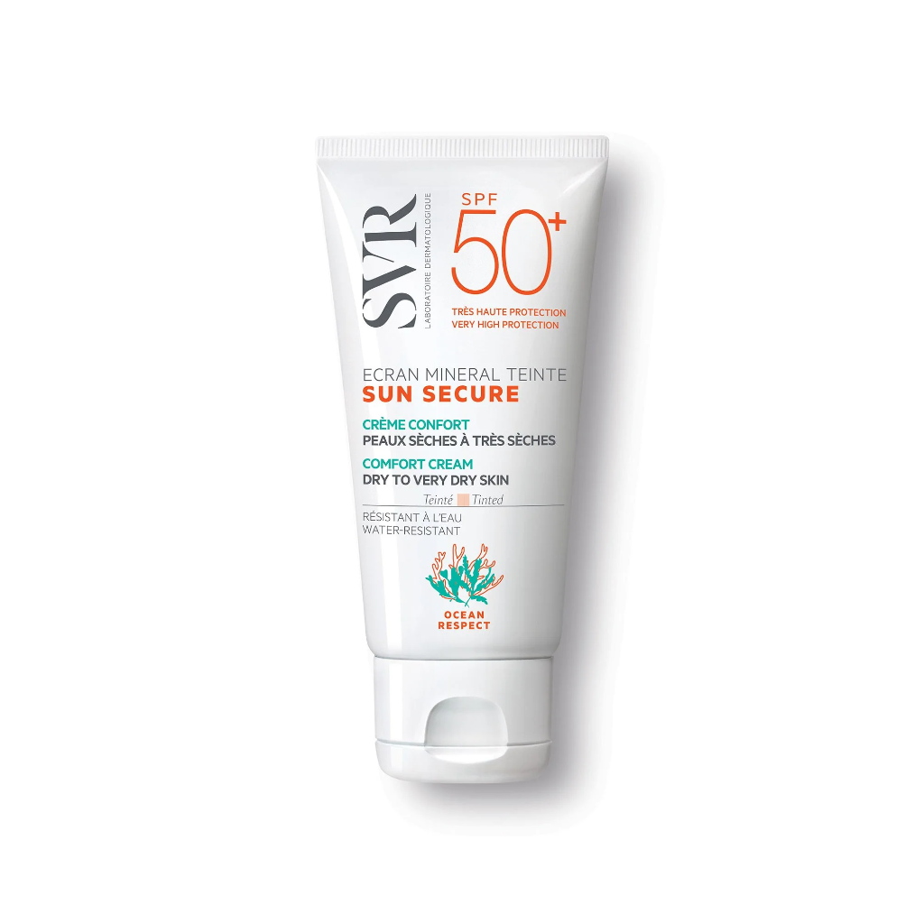 SVR Sun Secure Ecran Mineral Teinté Pele Seca SPF50+ - 50ml