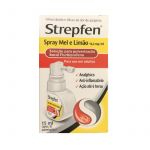 Strepfen Spray Mel e Limão , 16.2 mg/ml Frasco - 15ml Solução pulverização bucal