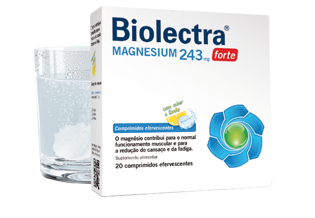 Biolectra Magnésio Forte_ Limão (x 20 comprimidos efervescentes)