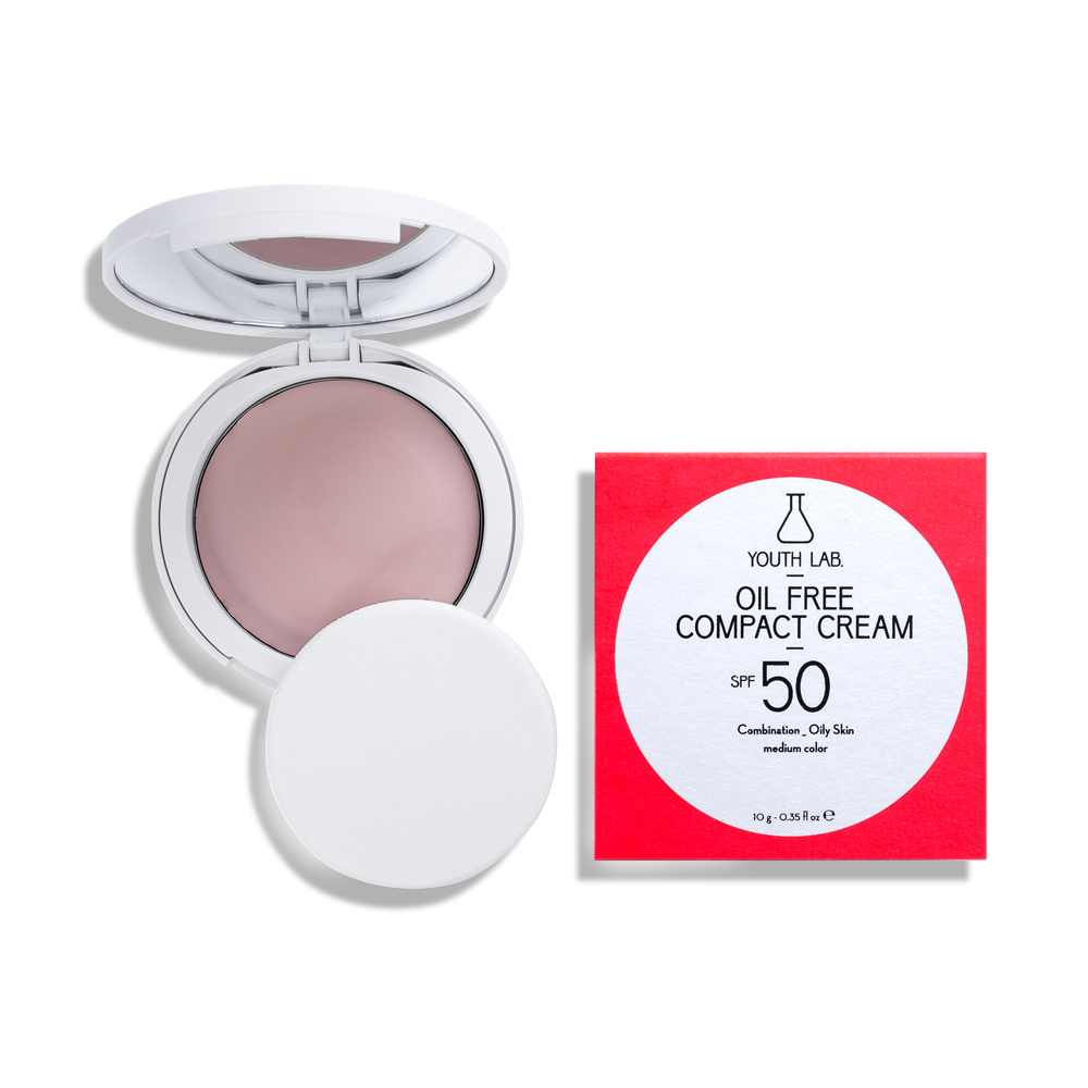 Youth Lab Creme Compacto SPF50_Pele Mista/Oleosa_Medium - 10g