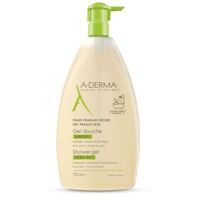 A-Derma Gel Duche Ultra Rico - 750ml