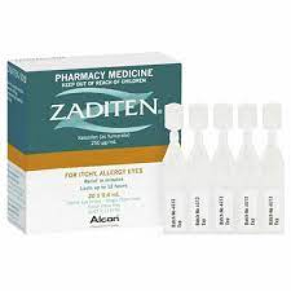 Zaditen  0.1 mg/0.4 ml colírio (x20 unidoses)