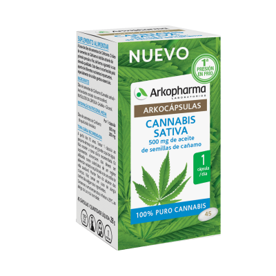 Arkocápsulas Cannabis Sativa (x45 unidades)