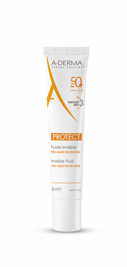 A-Derma Protect Fluído SPF50+ Invisível - 40ml