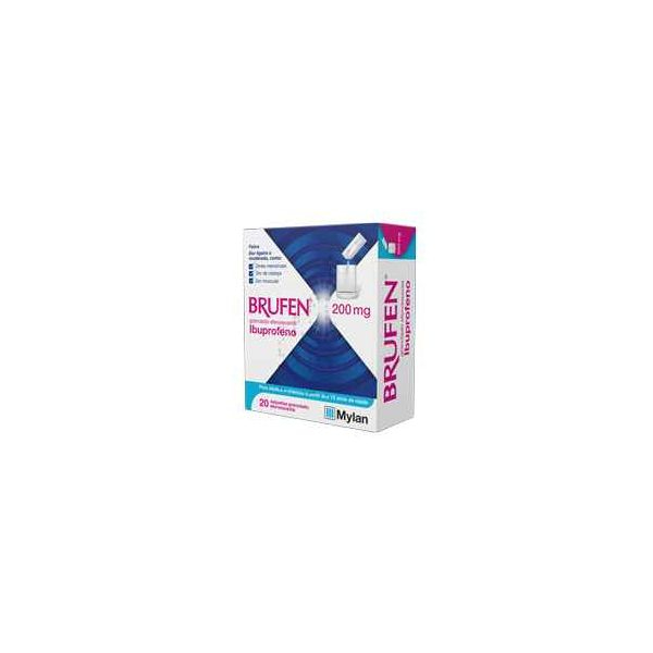 Brufen , 400 mg Granulados efervescentes (x20 saquetas)