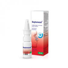 Septanazal, 1/50 mg/l  solução pulverização nasal -10ml
