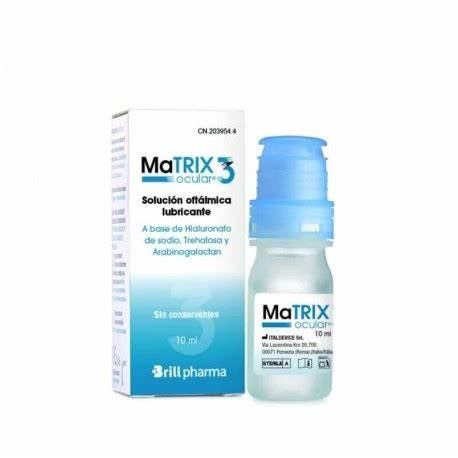 Matrix Ocular 3 Solução Oftálmica Lubrificante - 10ml