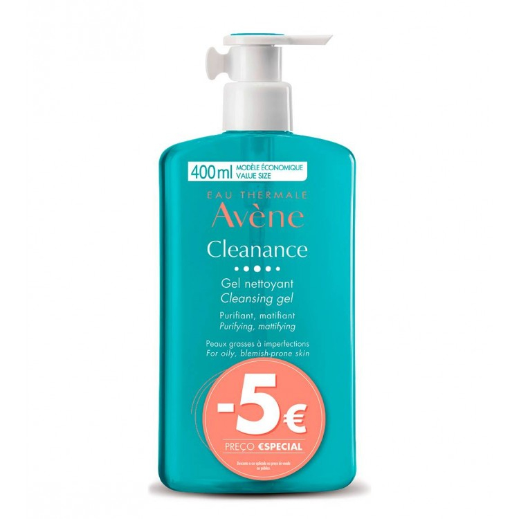 Avène Cleanance Gel Limpeza - 400ml (Desconto 5€)