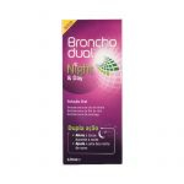 Bronchodual Night & Day , (12.5 mg + 9.09 mg + 10 mg)/ml solução oral - 120ml